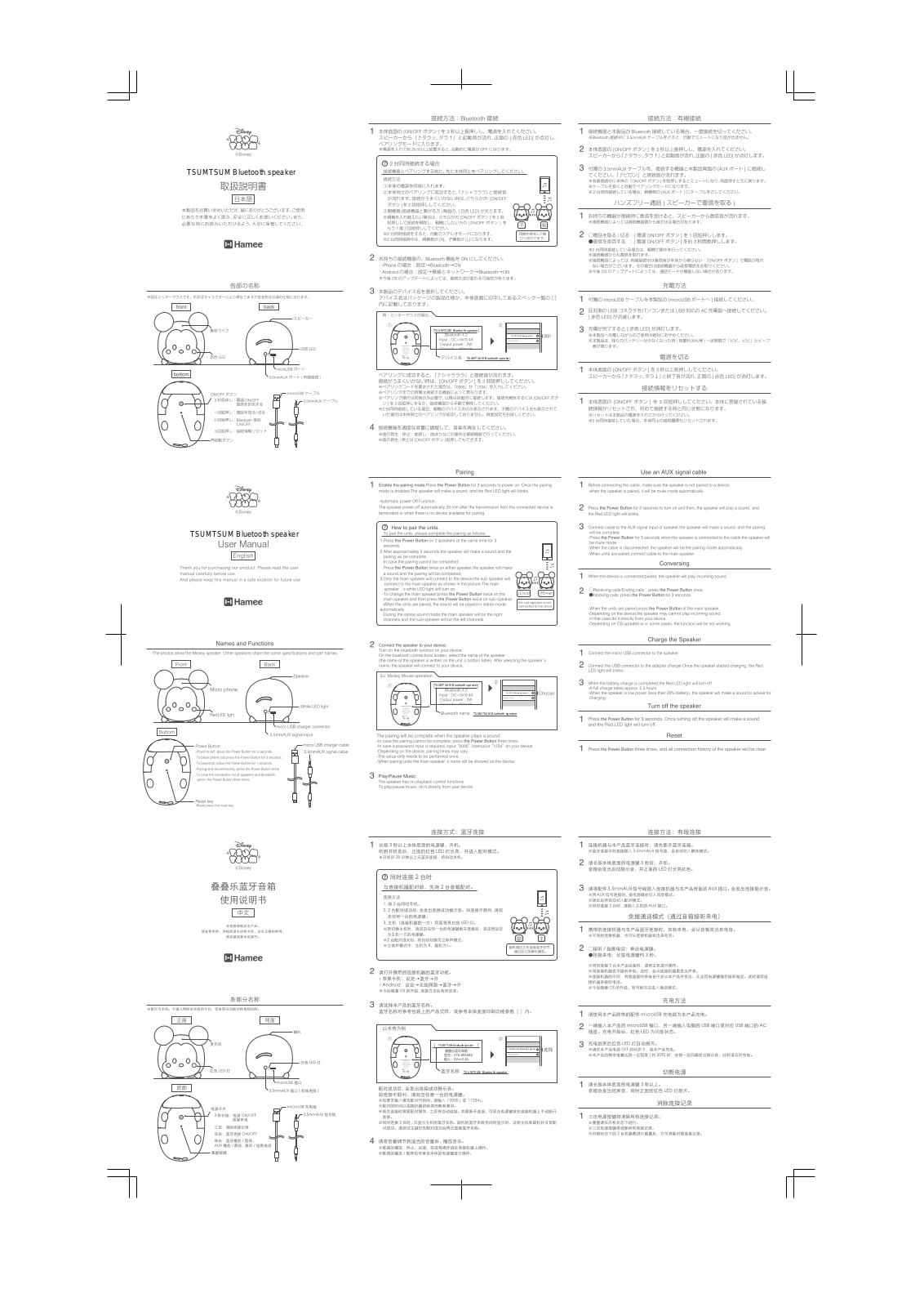 Hamee 8838 Users Manual