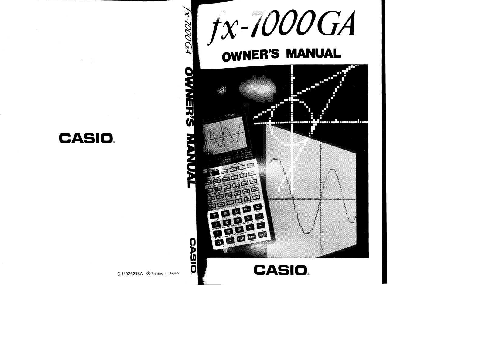 CASIO FX 7000 G User Manual