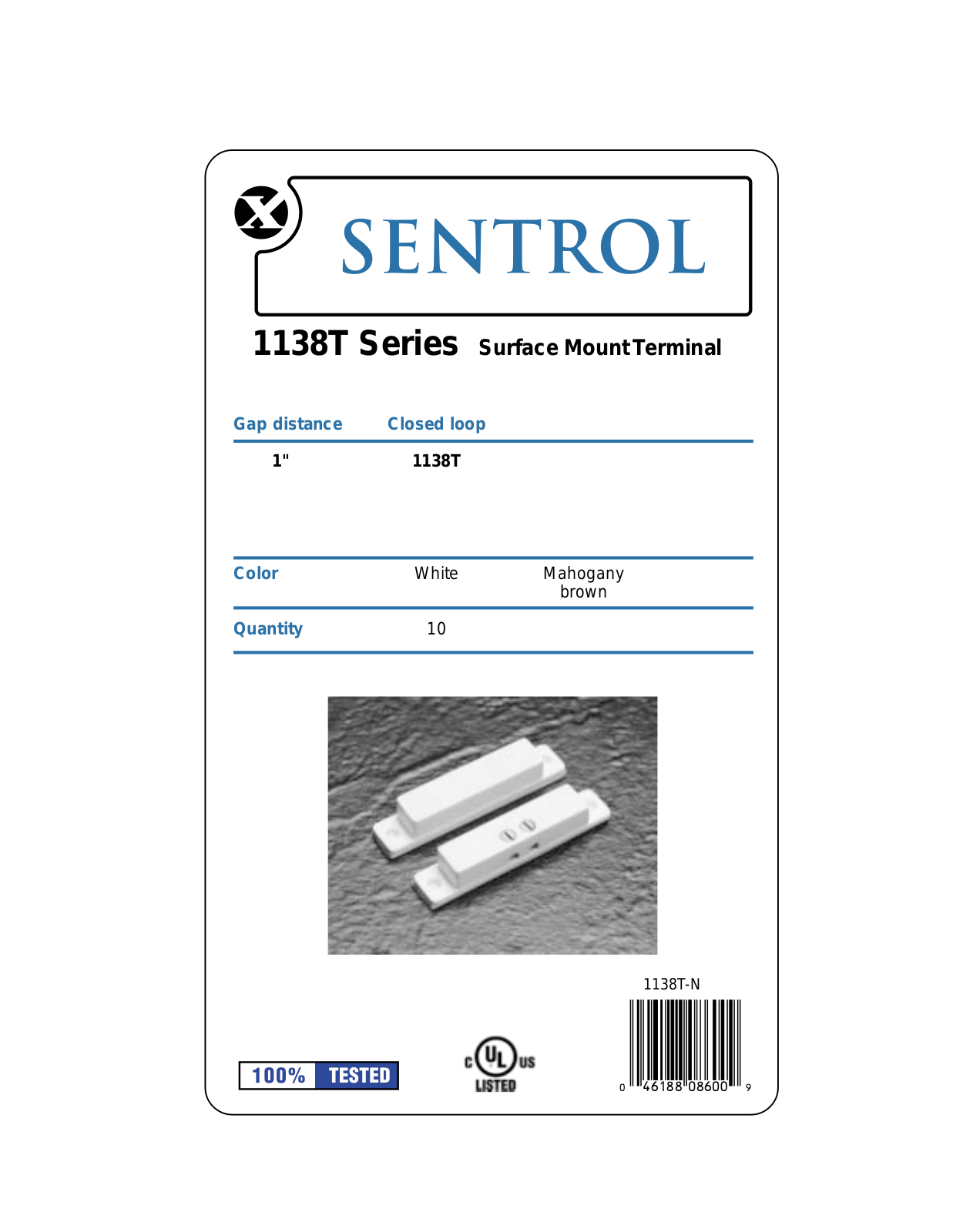 Interlogix 1138T User Manual