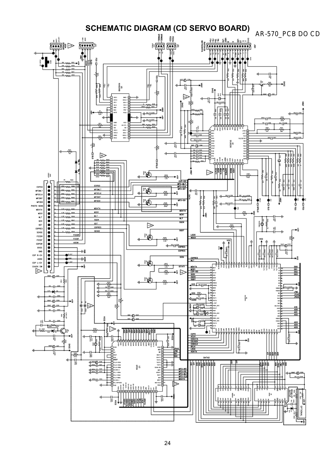 Lenoxx AR570 Schematic