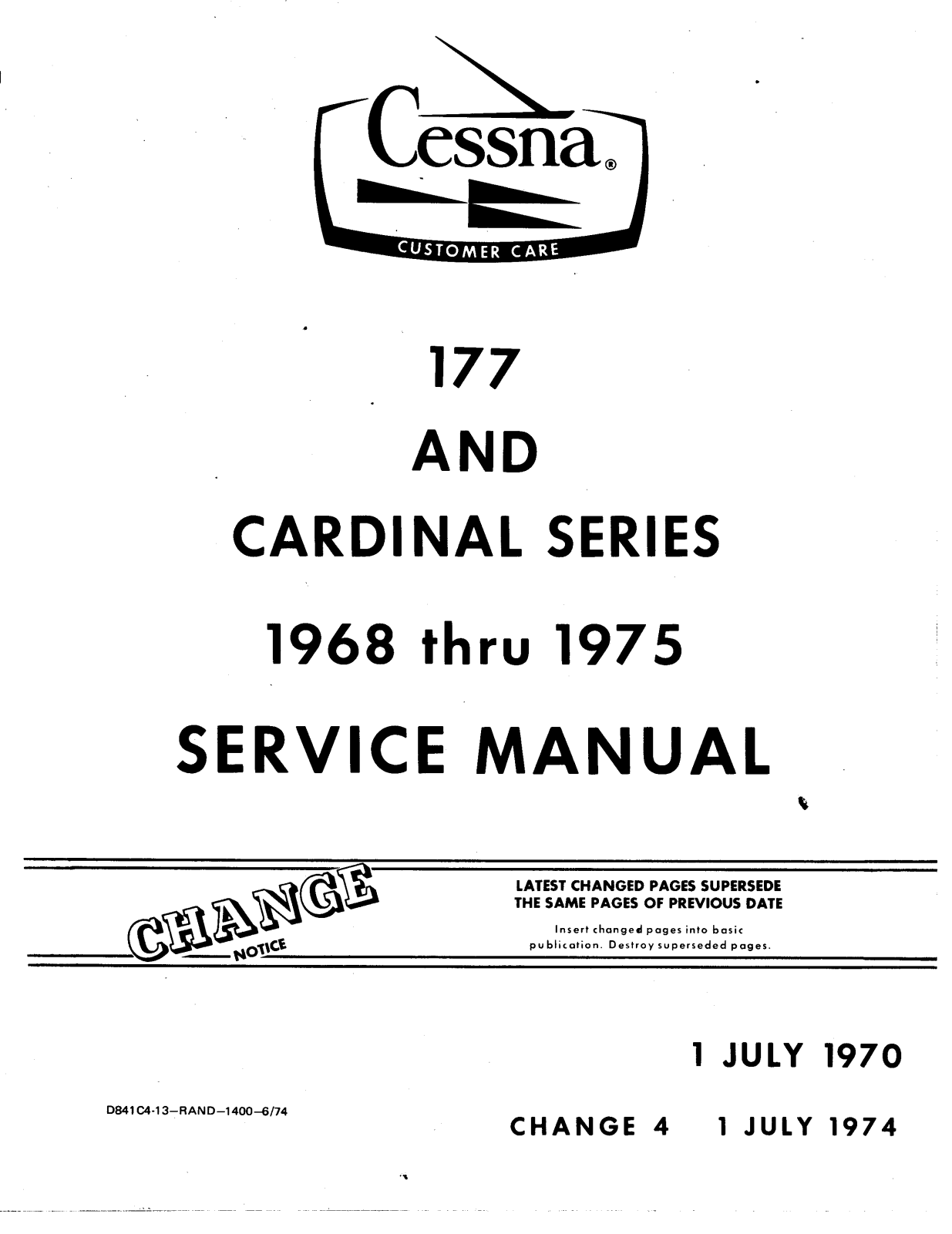 Cessna 177 schematic