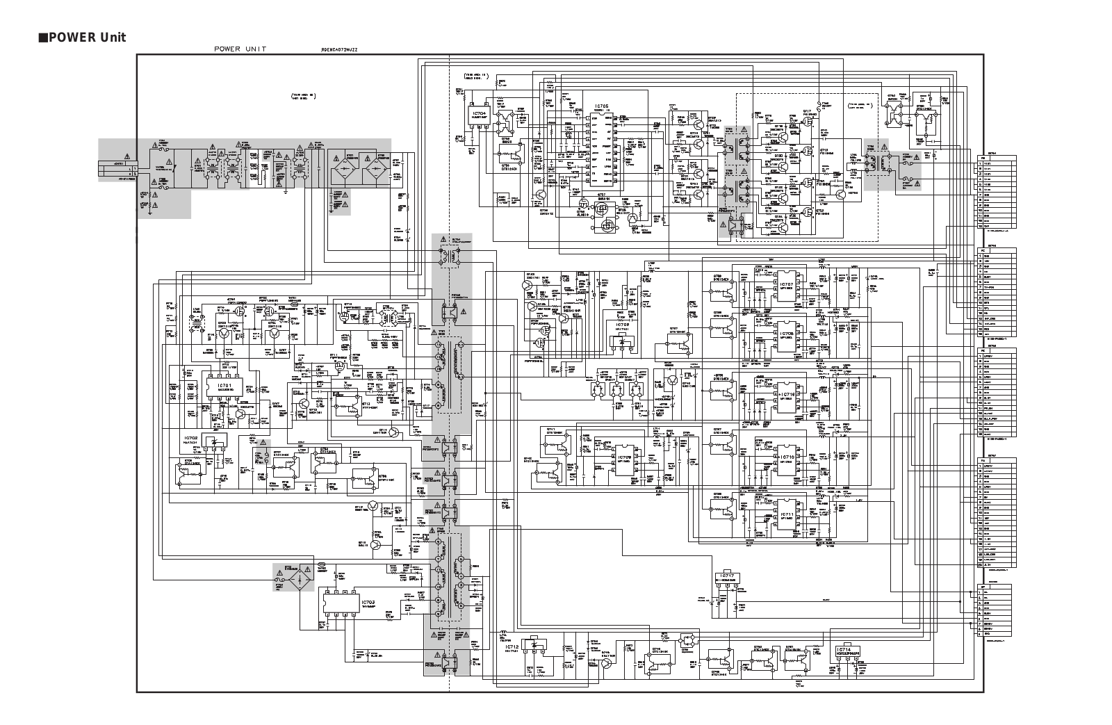 Sharp LC-26GA4E Schematic