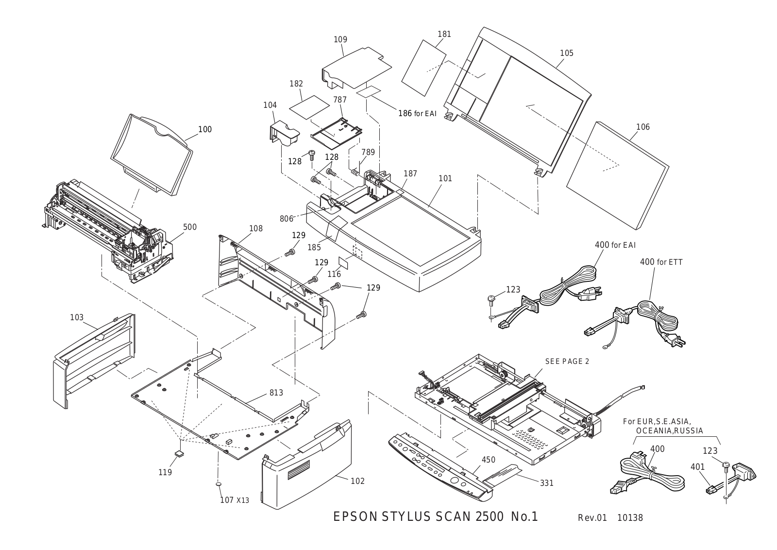 Epson stylus 2500 schematic