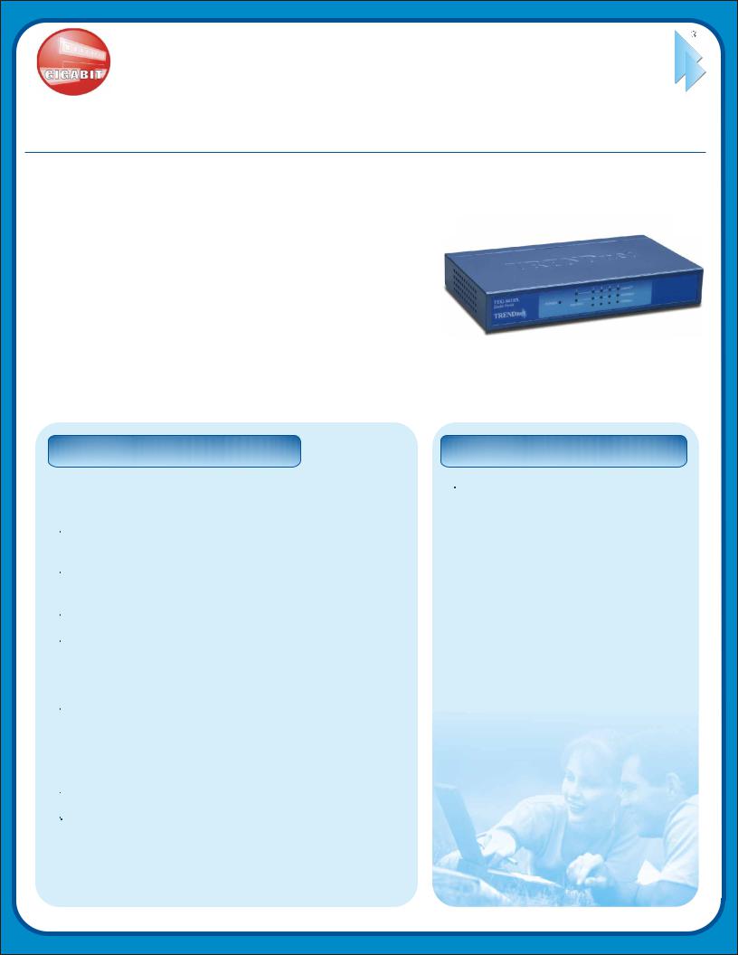 Trendnet TEG-S41SX Datasheet