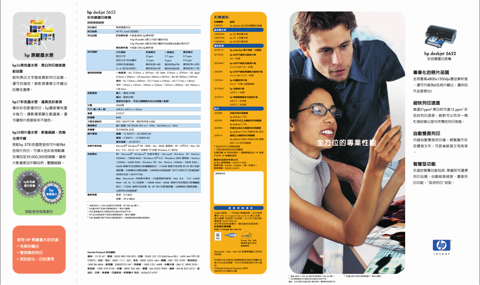 Hp DESKJET 5650 User Manual