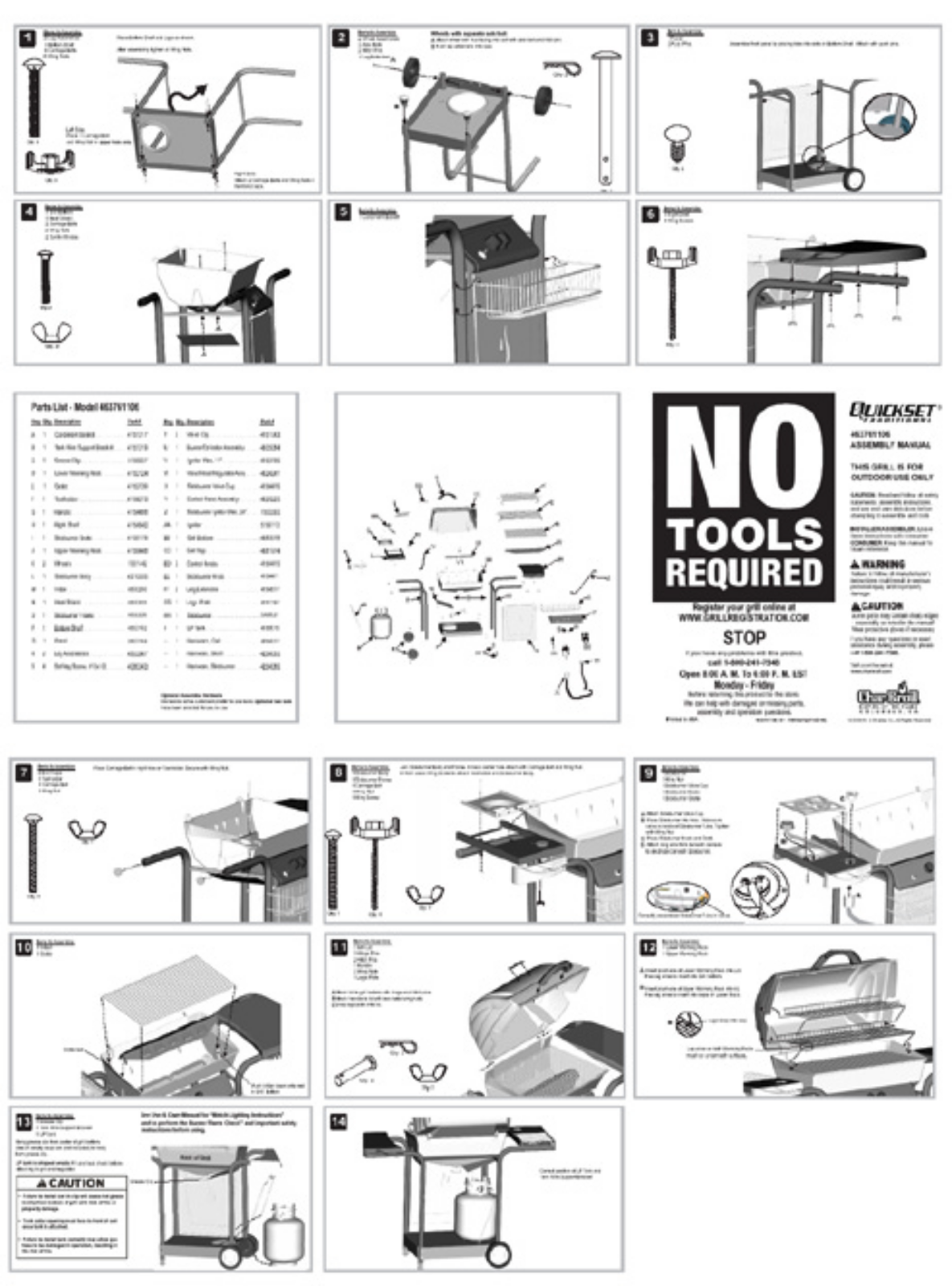 Charbroil 463761106 Owner's Manual