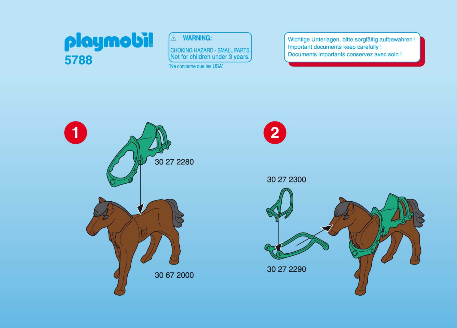 Playmobil 5788 Instructions