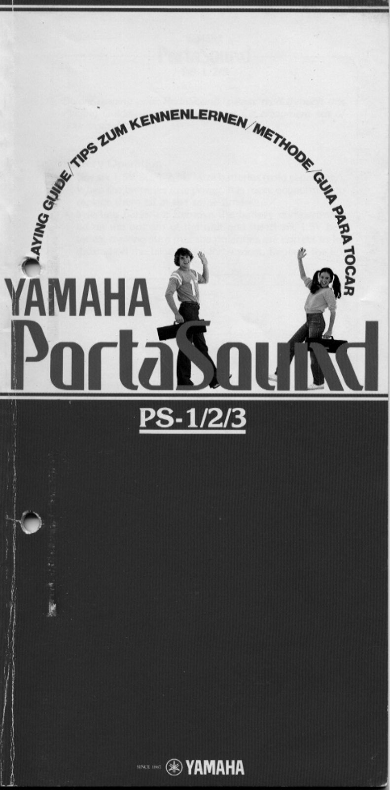 Yamaha PS3, PS3E User Manual