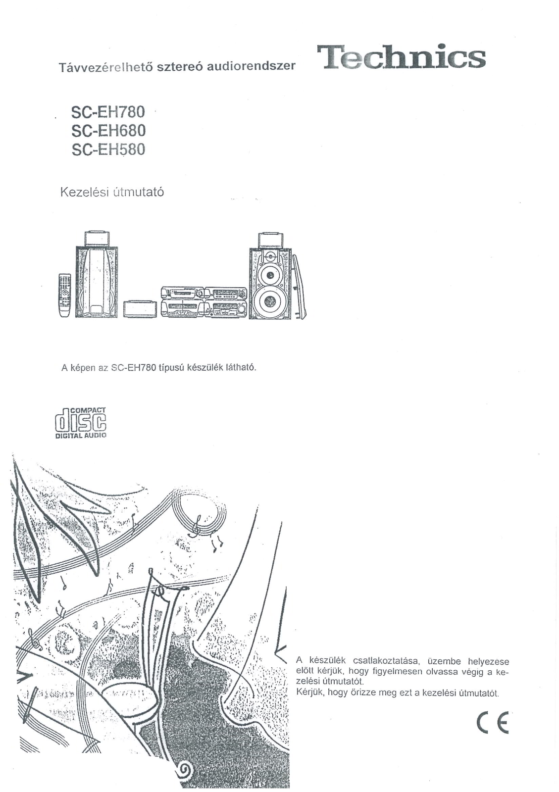 Technics SC-EH680, SC-EH780, SC-EH580 User Manual