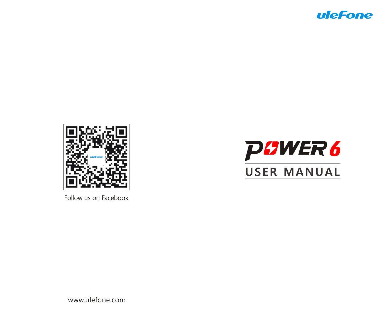 Ulefone Power 6 User Manual