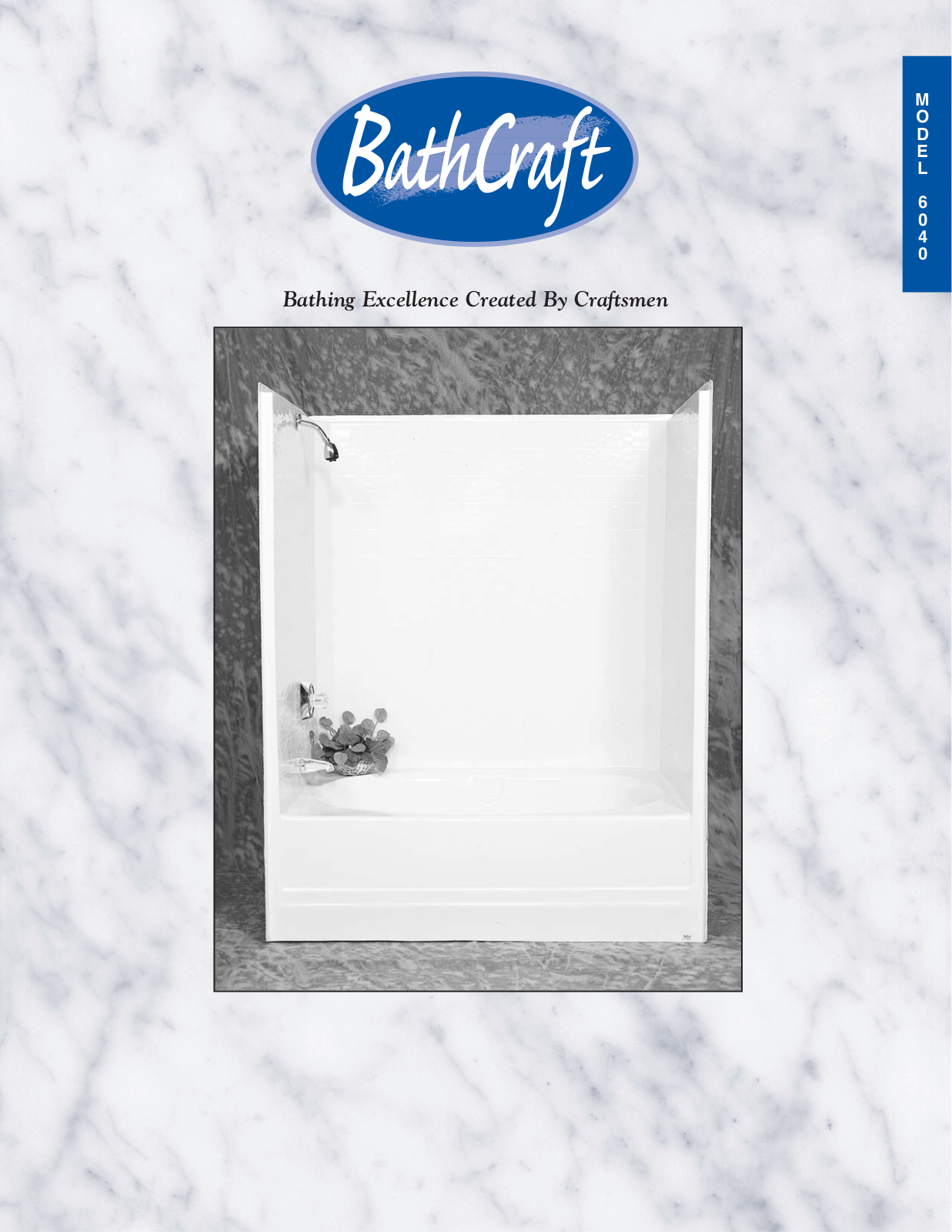 Bathcraft 6040 User Manual