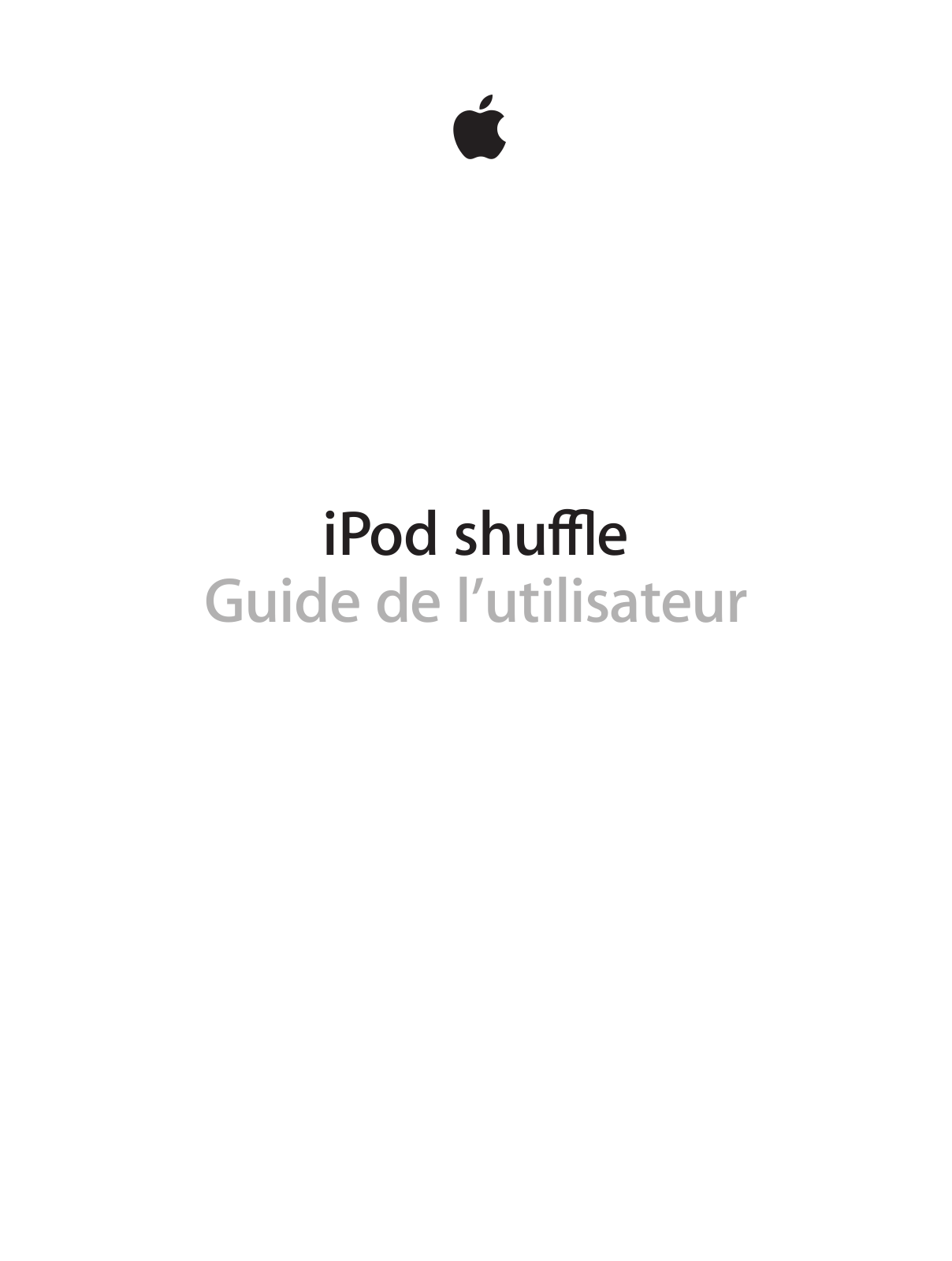 APPLE iPod Shuffle 4G User Manual