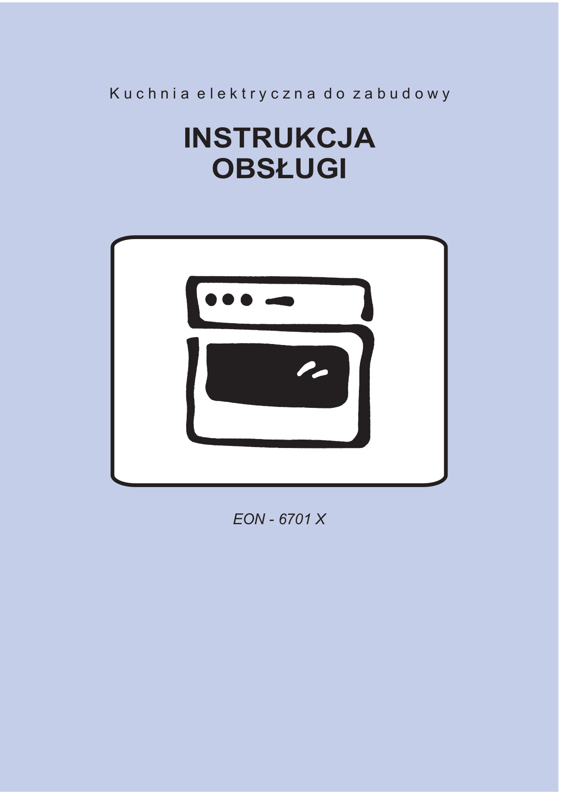 Electrolux EON - 6701 X User Manual - ManualMachine.com