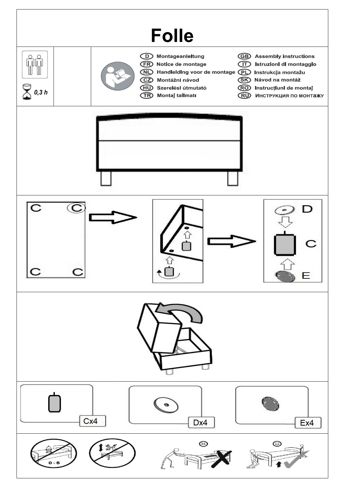 INOSIGN Folle Assembly instructions - ManualMachine.com