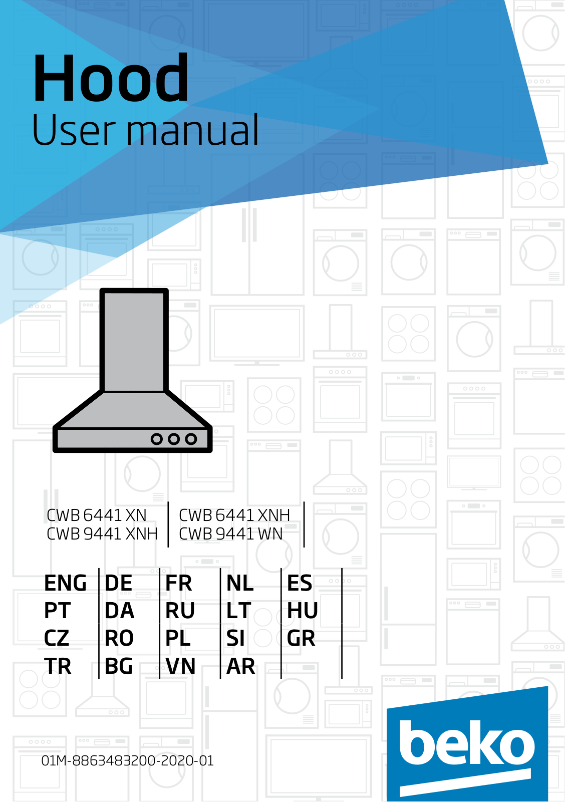 Beko CWB 9441 WN, CWB 6441 XNH, CWB 9441 XNH, CWB 6441 XN User manual