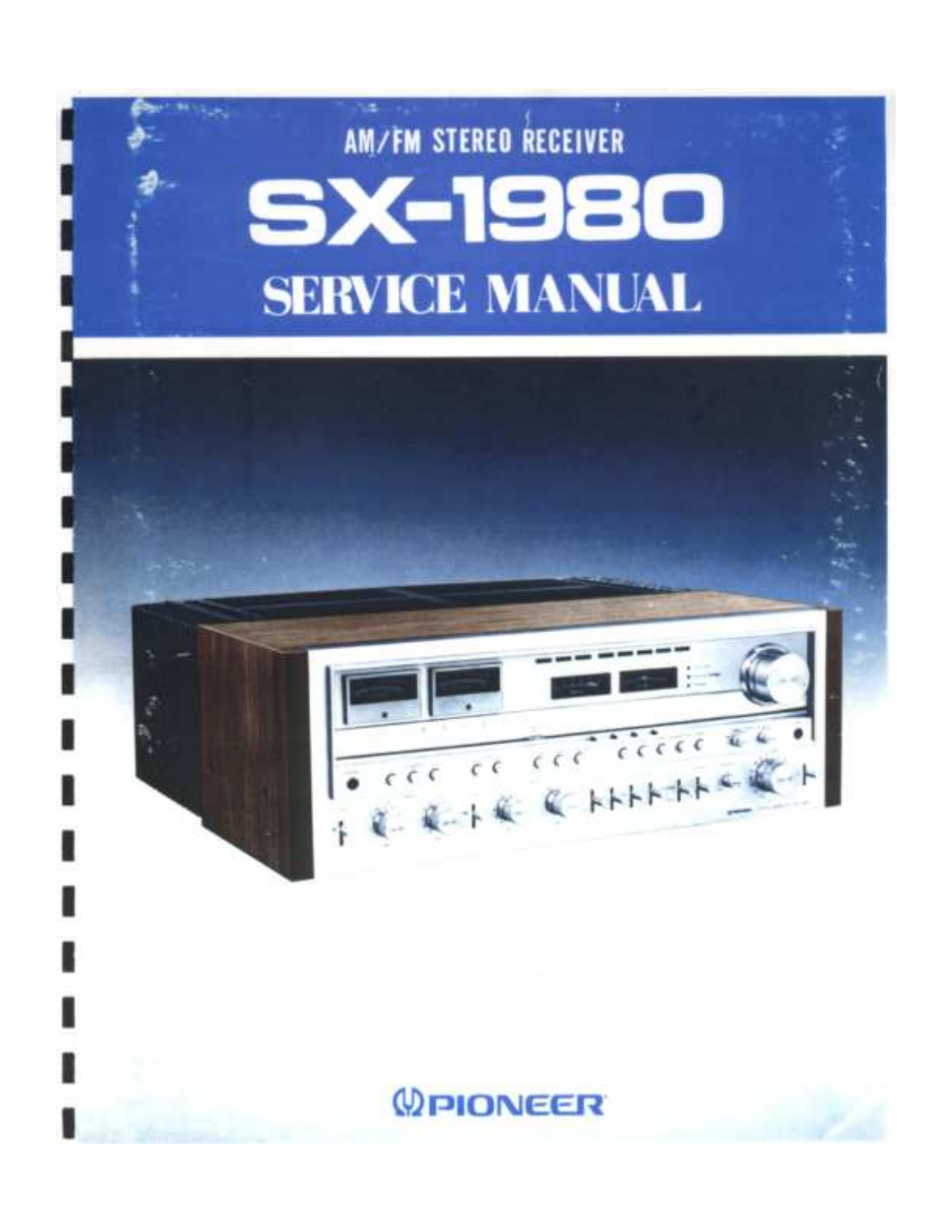 Pioneer SX-1980 Service Manual