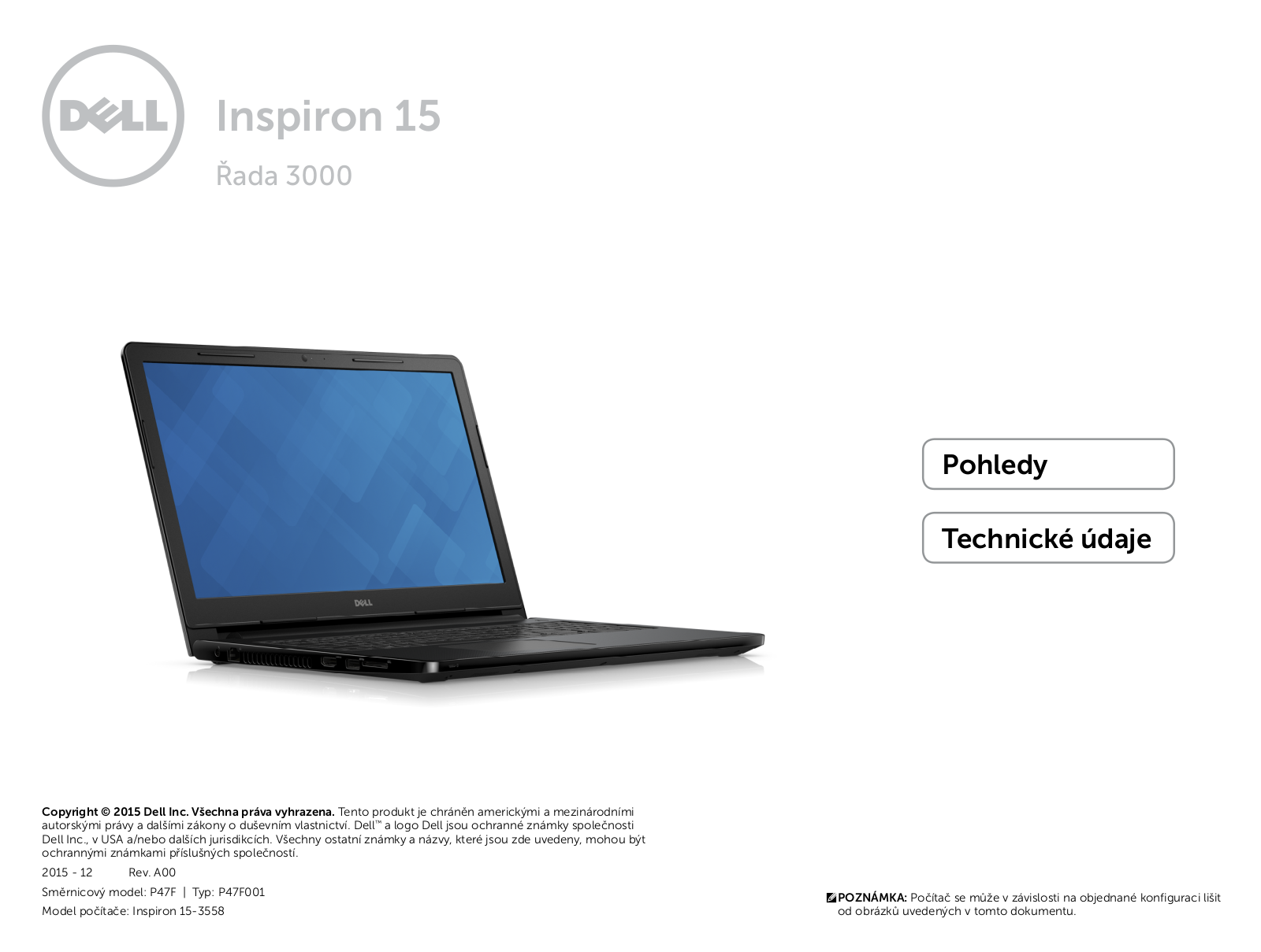 Dell Inspiron 15 User Manual