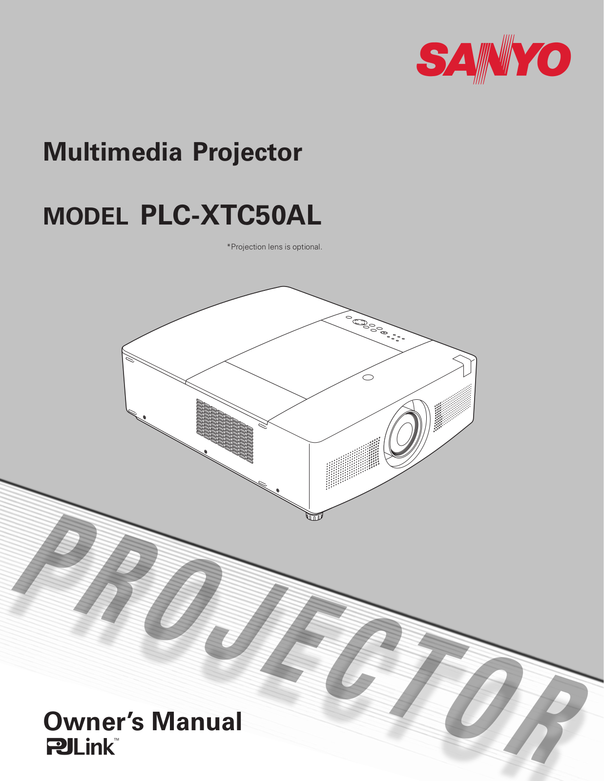 Sanyo PLC-XTC50AL User Manual