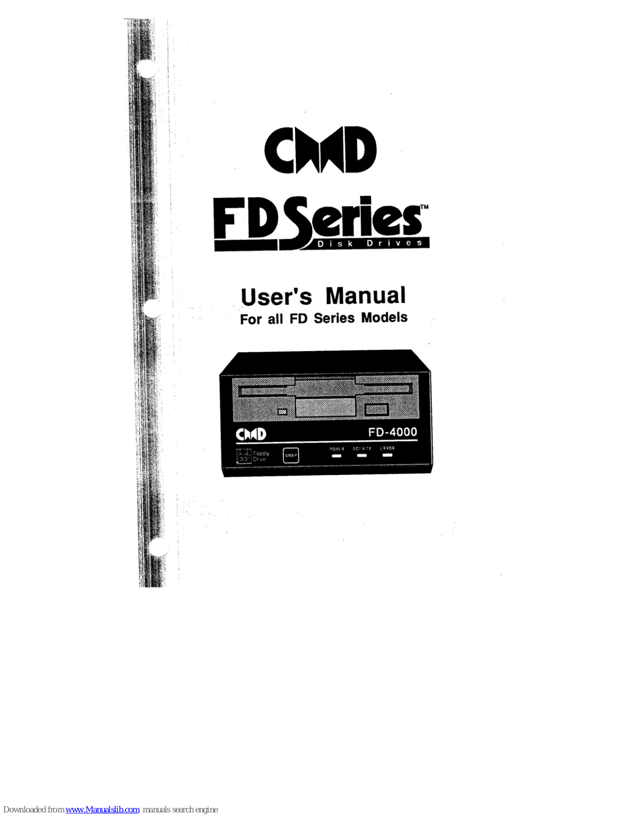 CMD FD-4000 User Manual