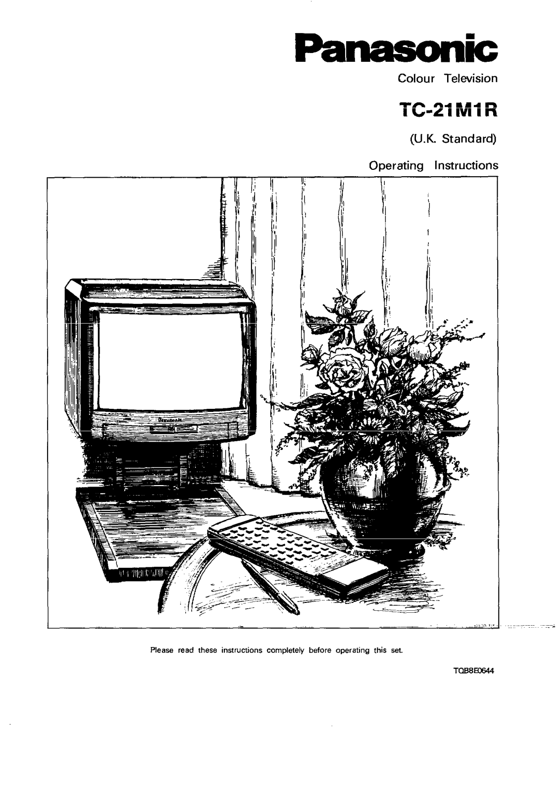 Panasonic TC-21M1R User Manual