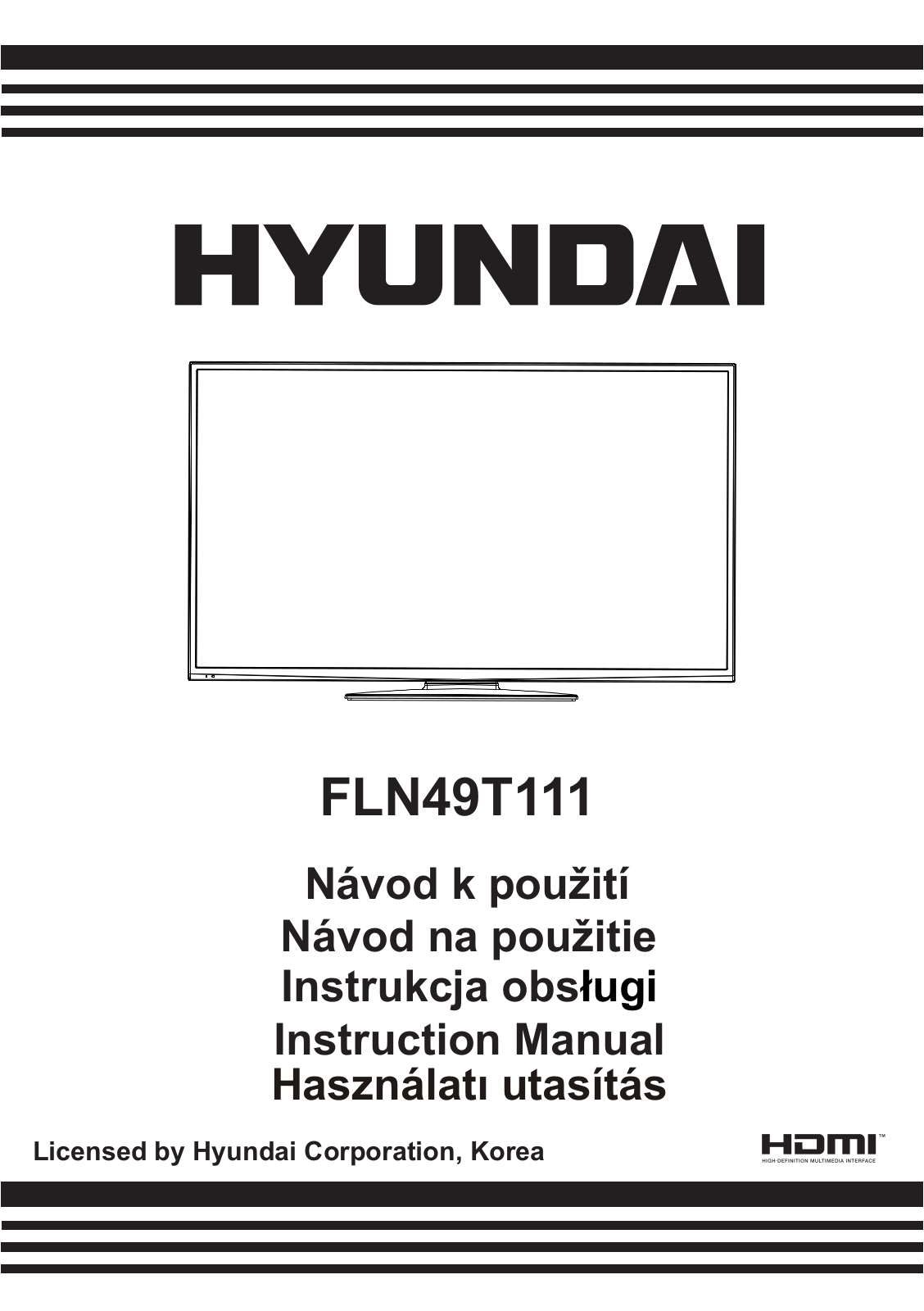 Hyundai FLN 49T111 User Manual