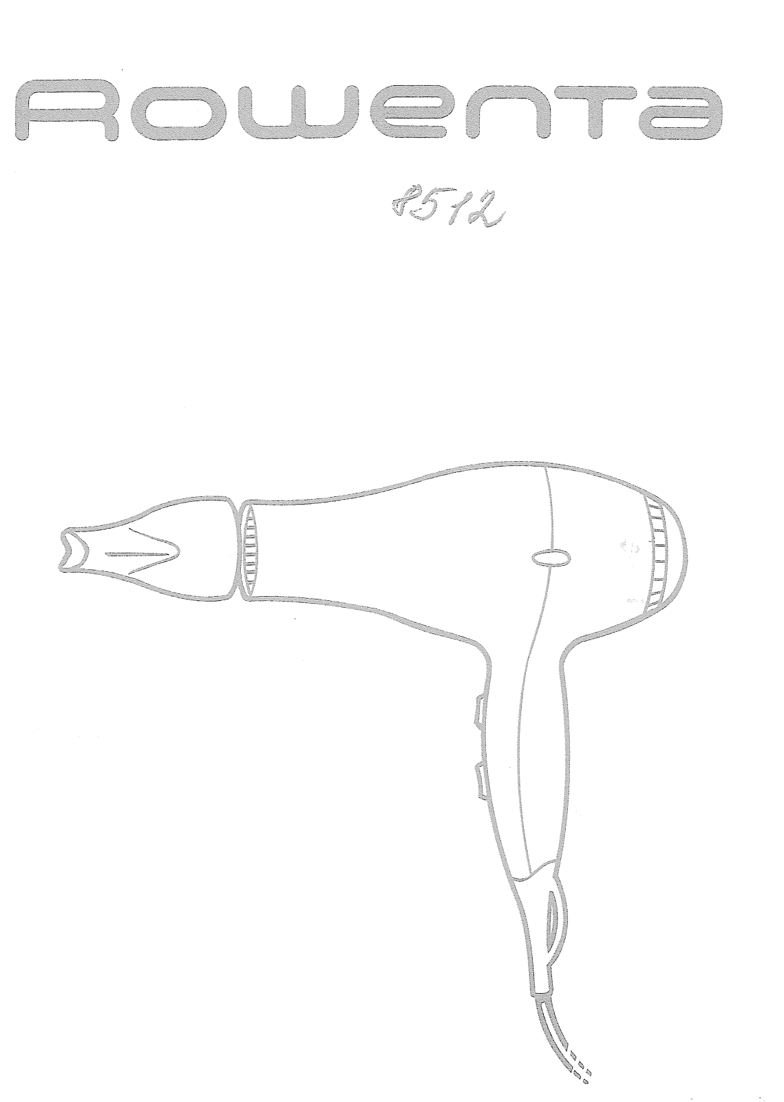 Rowenta CV8525 User Manual