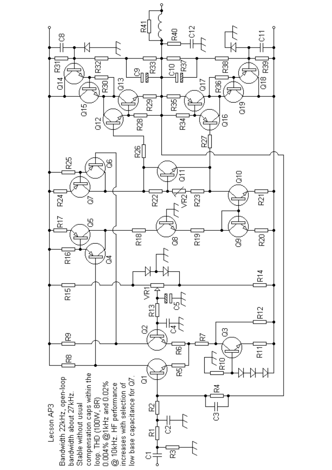 LECSON AP3 Schematic