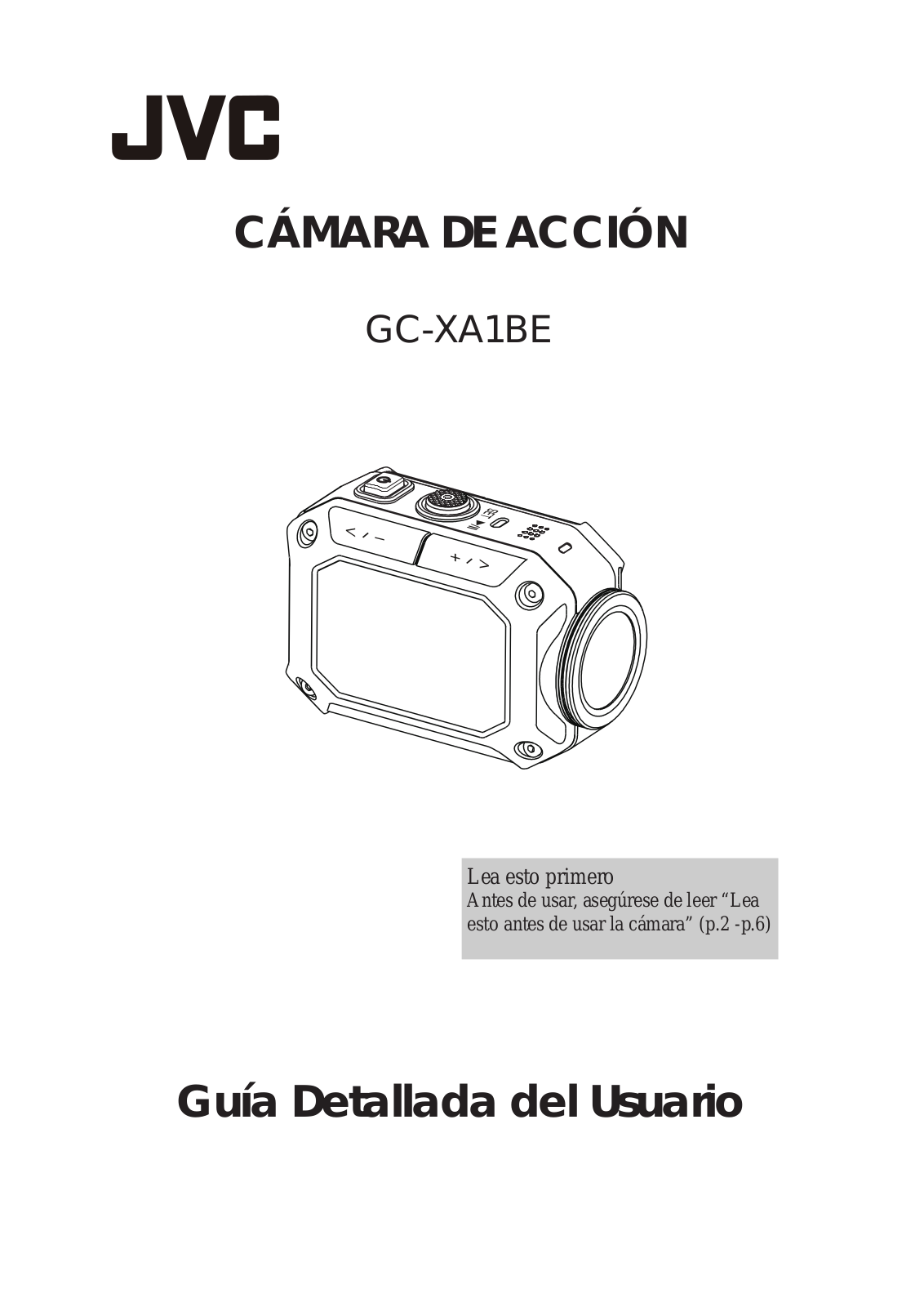 JVC GC-XA1 Manual Detallada del Usuario