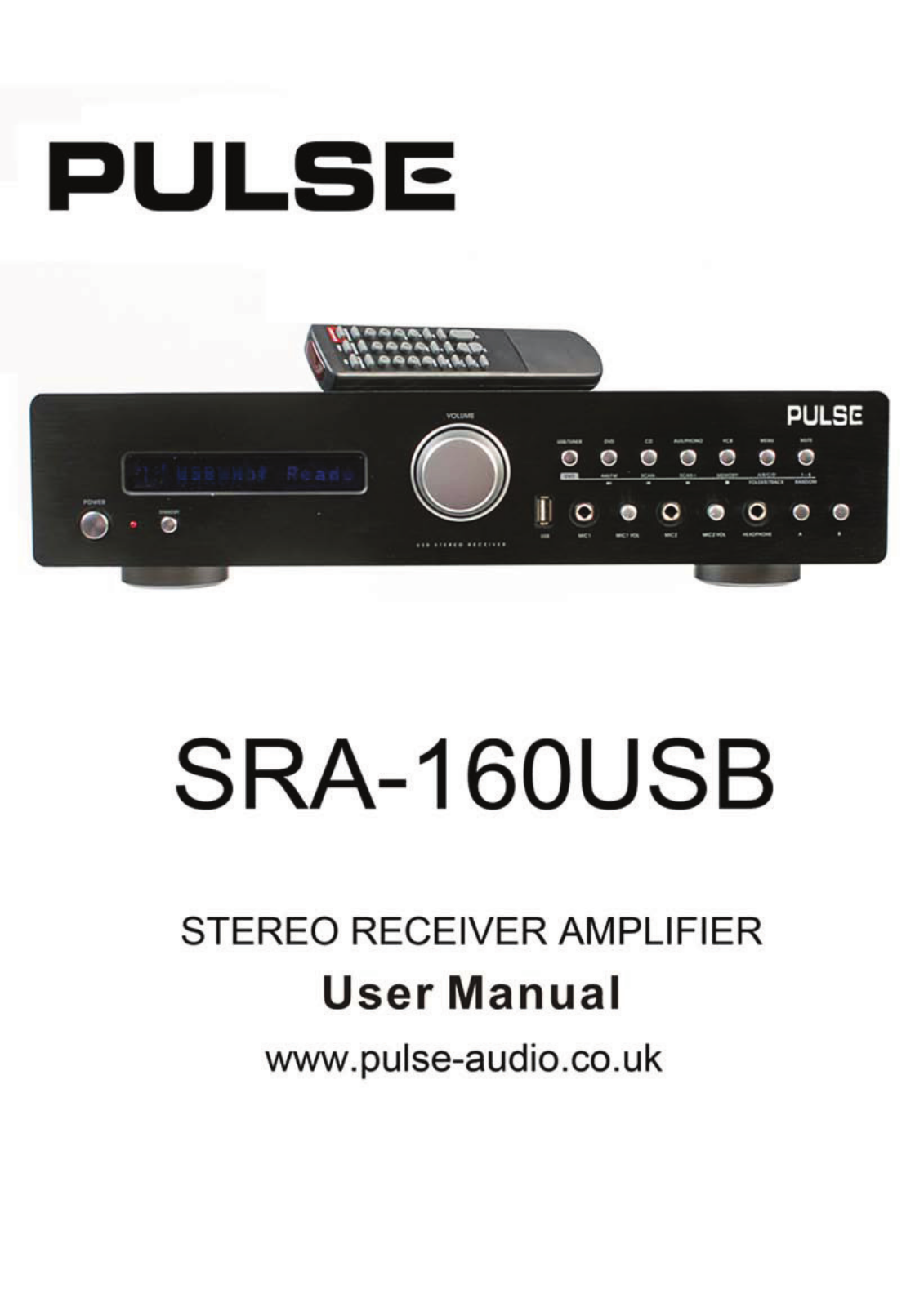 Pulse SRA-160USB User Manual