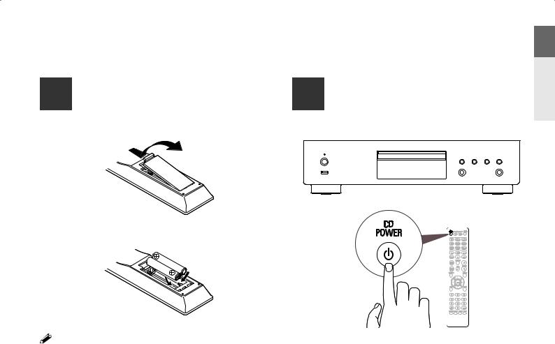 Denon DCD-900NE Quick Start Guide