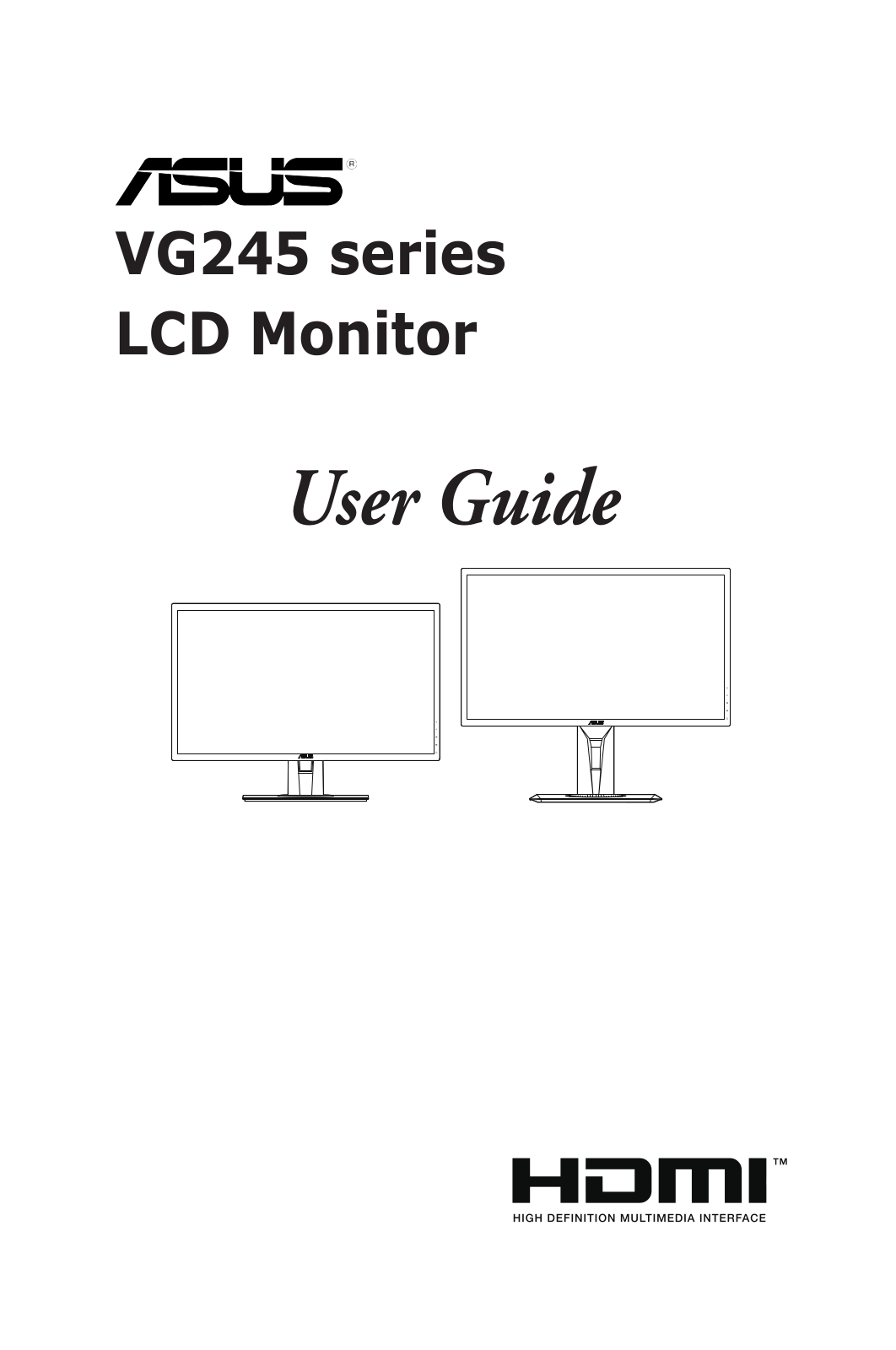 Asus VG245HY User Guide