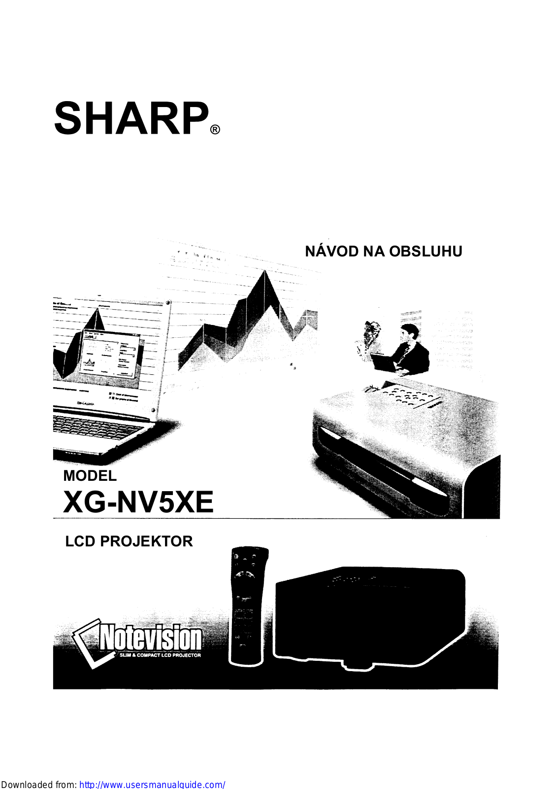 SHARP XG-NV5XE User Manual