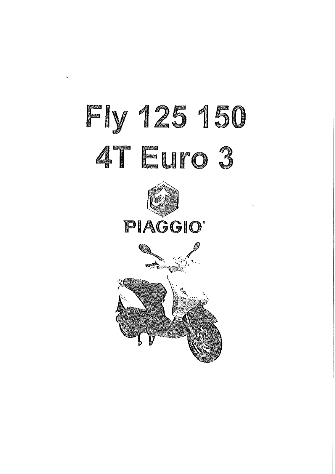 PIAGGIO Fly User Manual