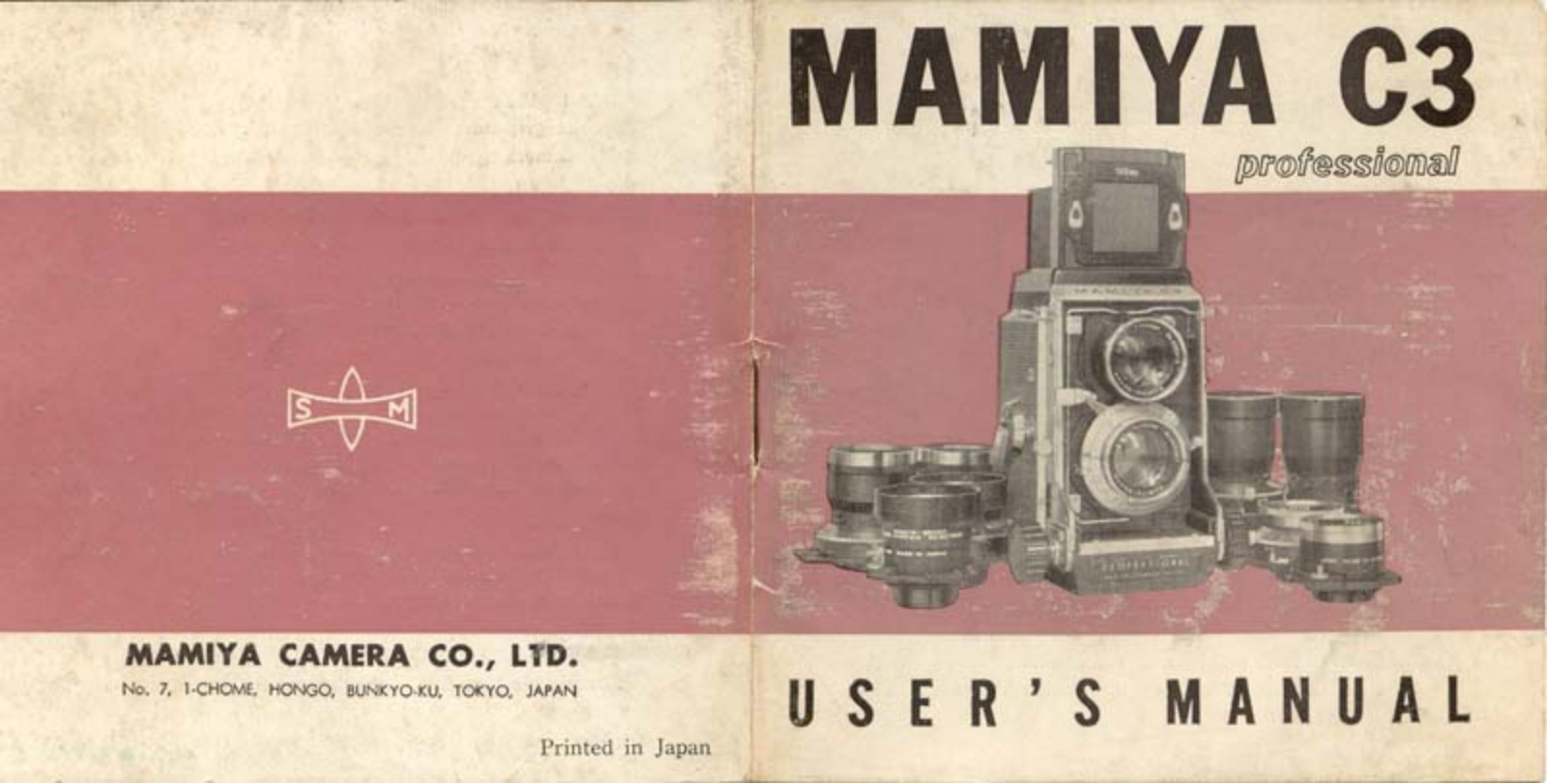 Mamiya C3 User Manual