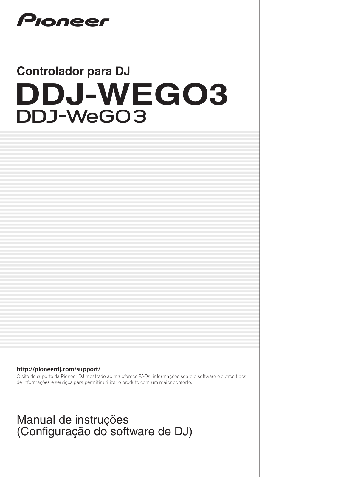 Pioneer DDJ-WeGO3 Software manual