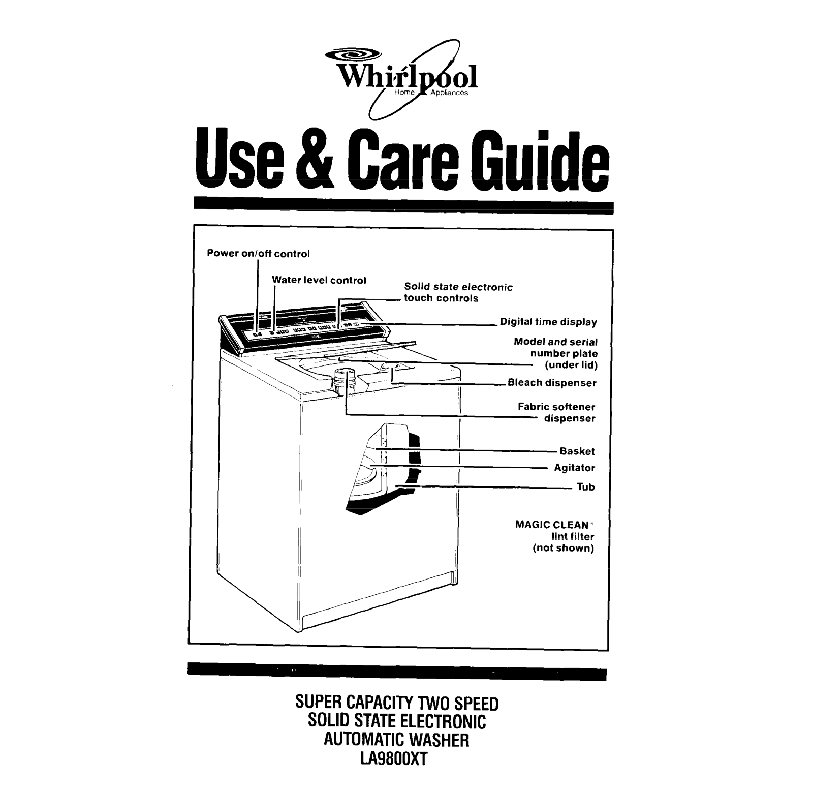 Whirlpool LA9800XT User Manual - ManualMachine.com