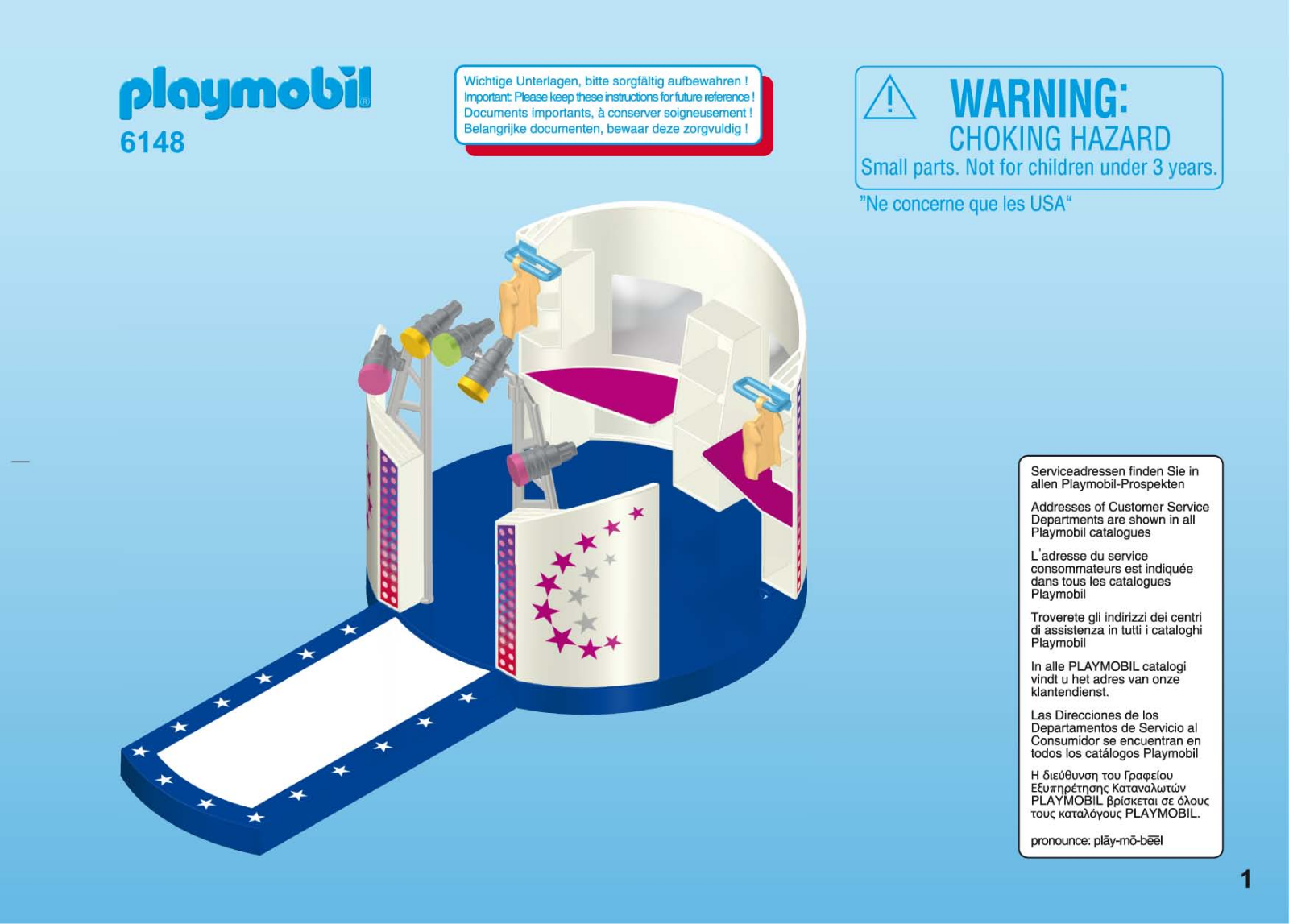 playmobil 6148 Instructions