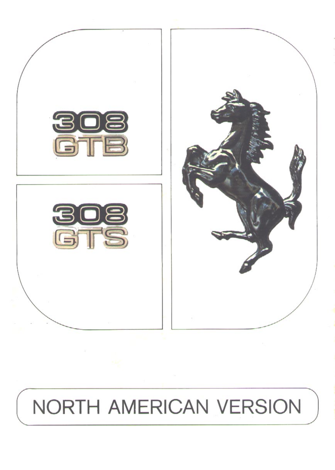 Ferrari 308 1978 User Manual