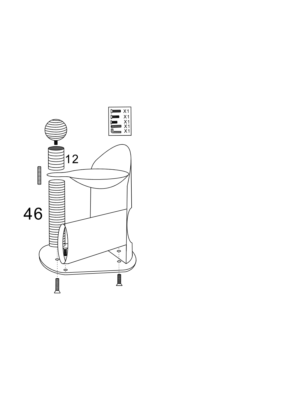 Tucker Murphy Pet™ TKMP2761 Assembly Guide - ManualMachine.com