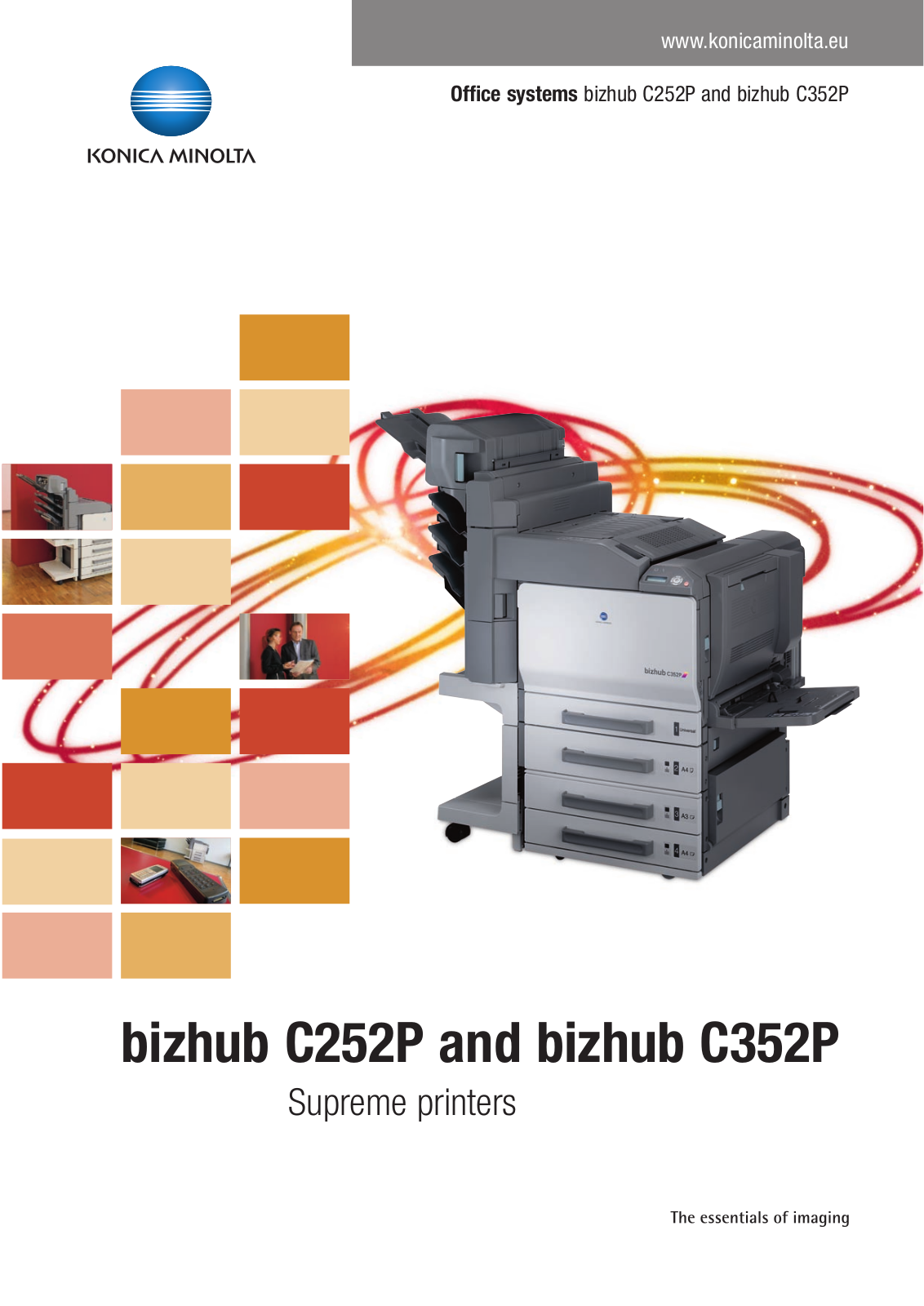 Konica BIZHUB C352P, BIZHUB C252P User Manual