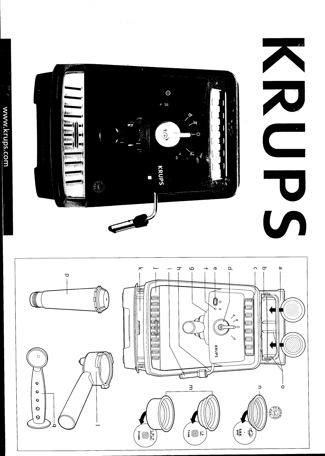 Krups XP4000 CZ.1 User Manual