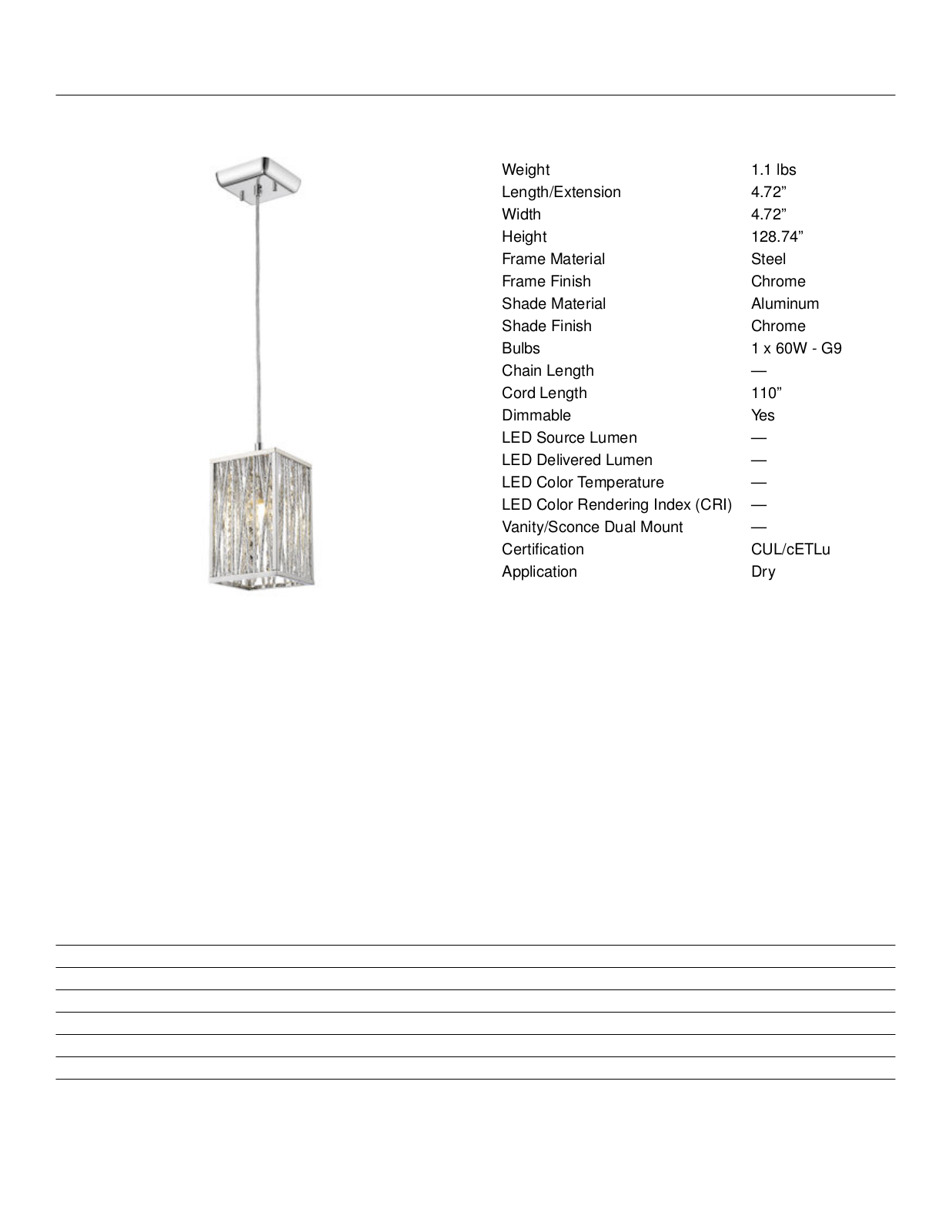 Wade Logan ORNL6574 Specifications - ManualMachine.com
