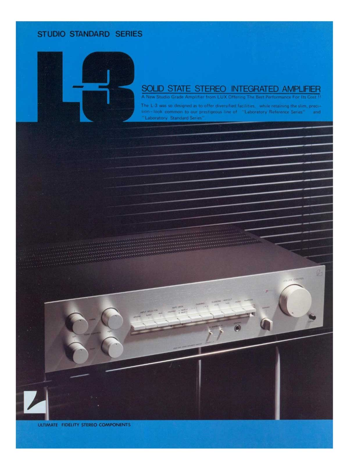 Luxman L-3 Brochure