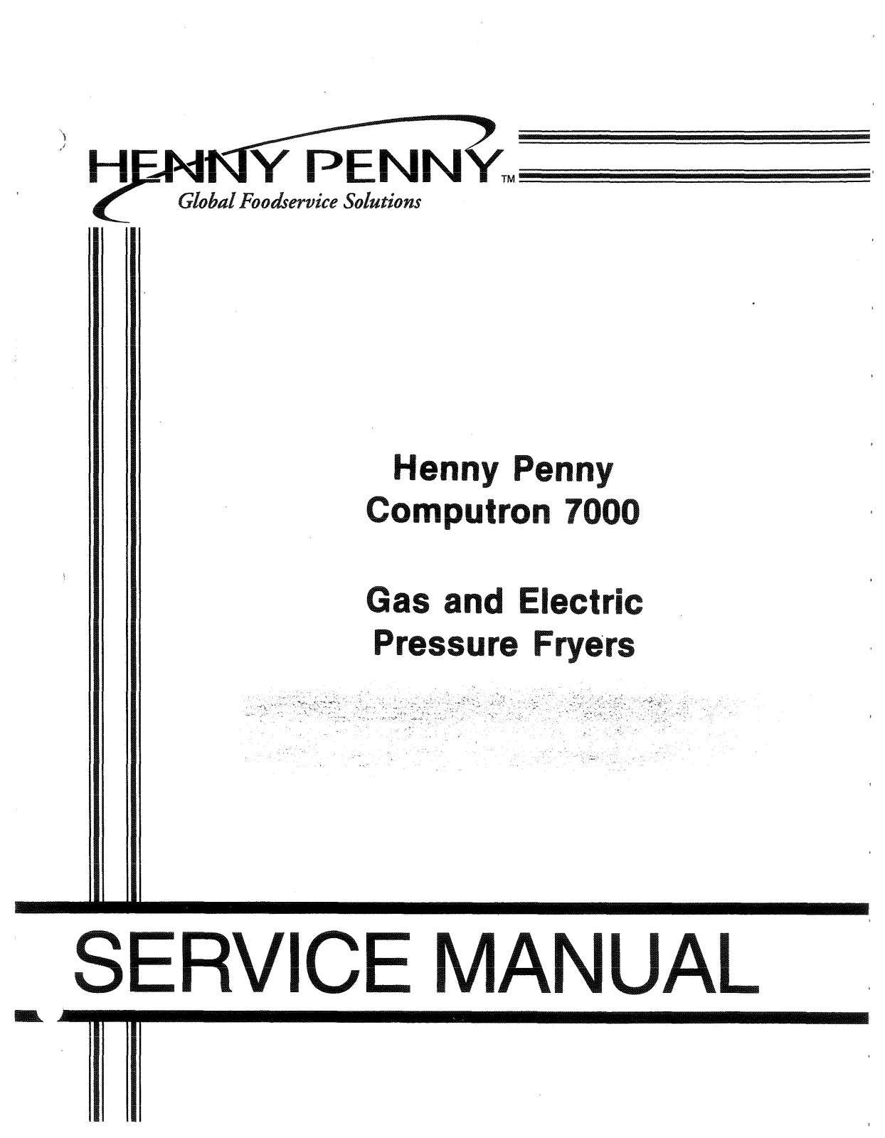 Henny Penny COMPUTRON 7000 User Manual