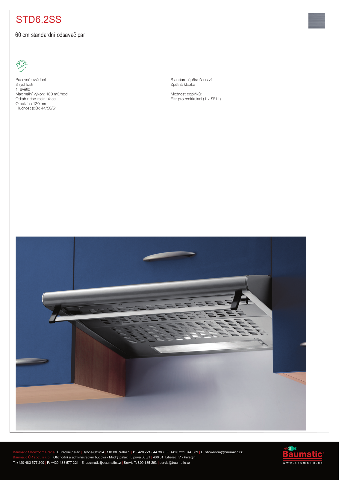 Baumatic STD6.2SS-EU User Manual