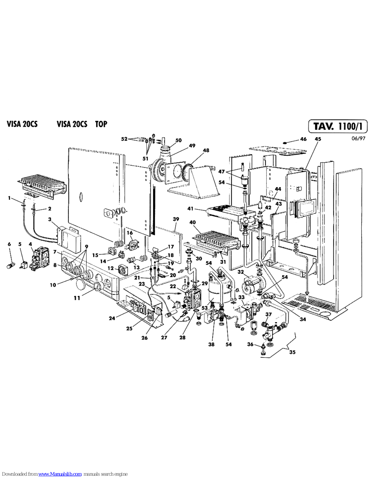 LAMBORGHINI VISA 20CS - SCHEMA User Manual