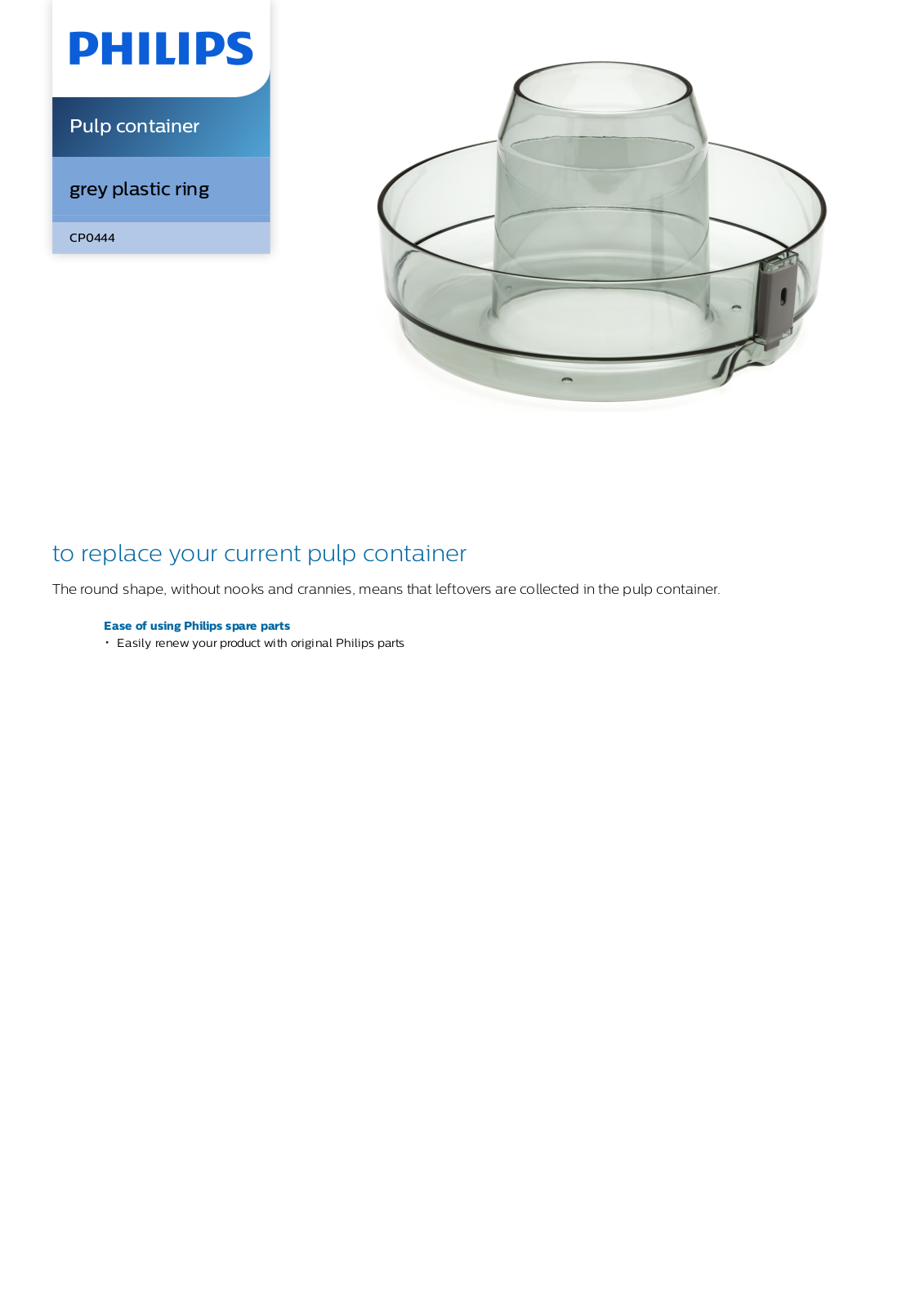 Philips CP0444/01 leaflet - ManualMachine.com