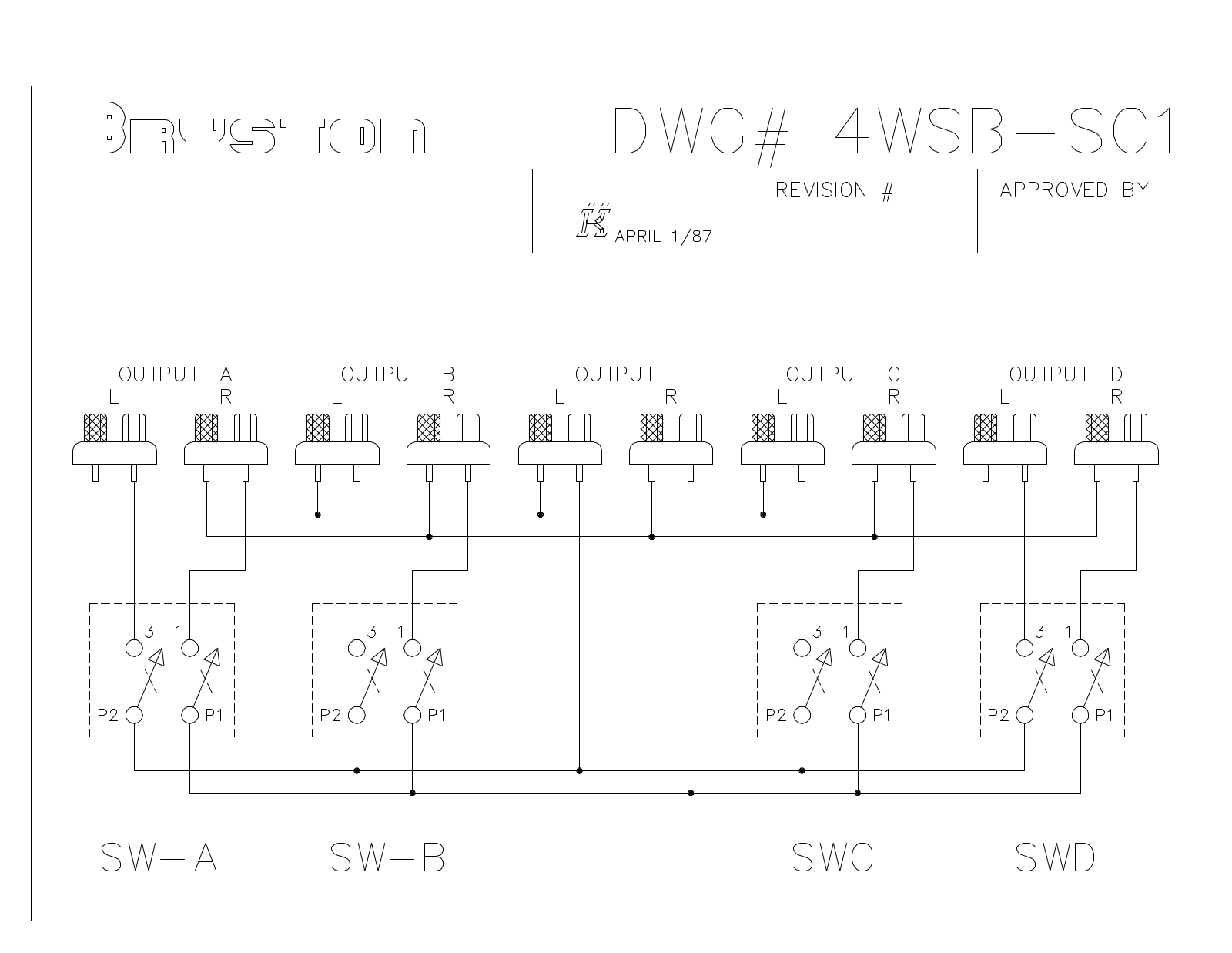 Bryston SSB4 Schematic