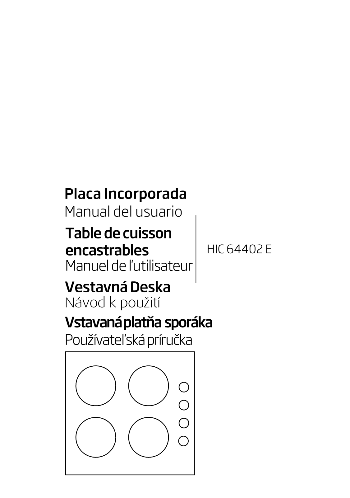 BEKO HIC64402E User Manual