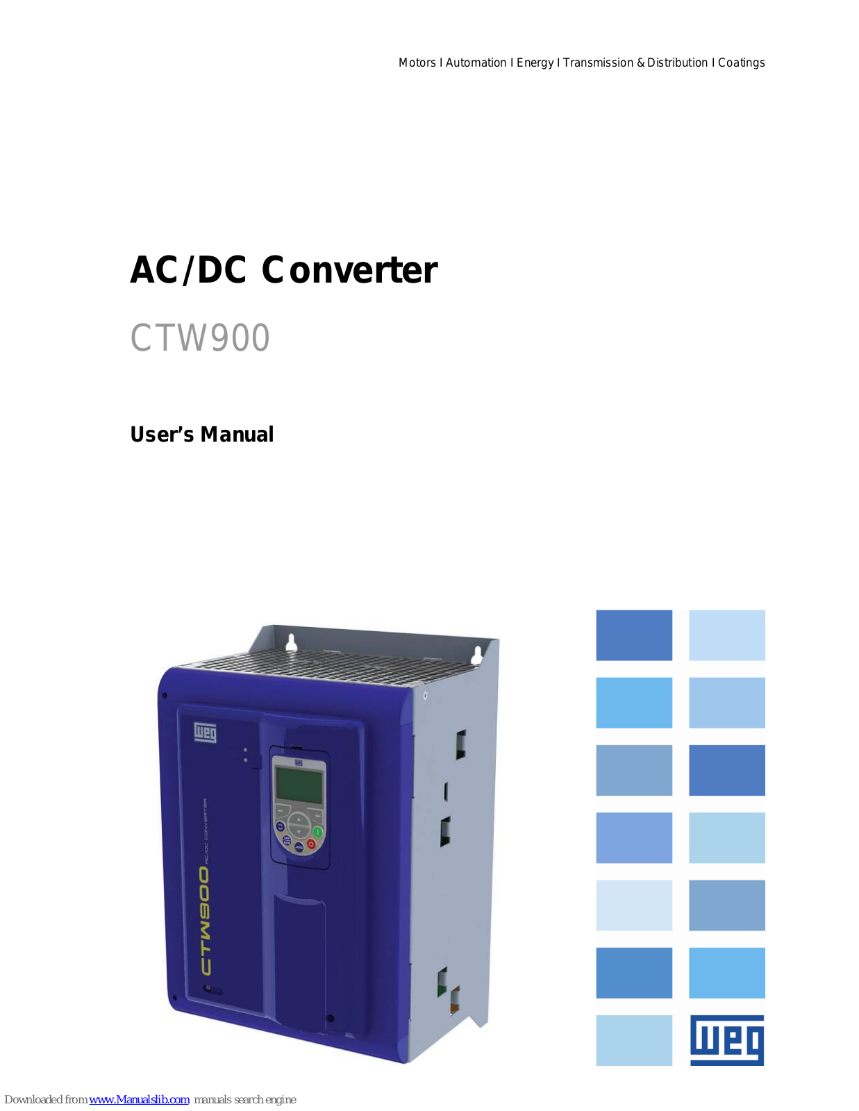 Weq CTW900 User Manual - ManualMachine.com
